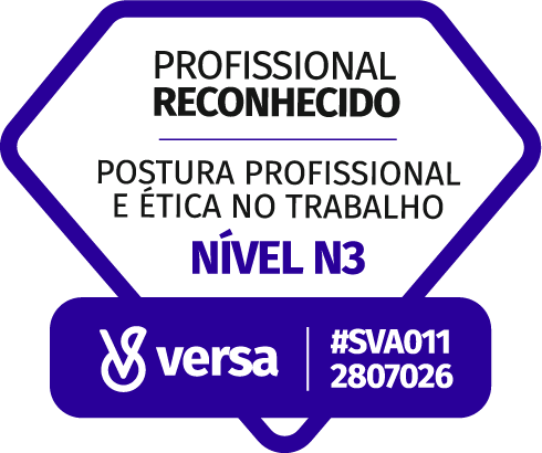 Credencial Versa: Postura Profissional e Ética no Trabalho, Nível N3